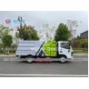 Buy cheap Dongfeng Stainless Steel Four Brushes Street Sweeper Truck 6cbm For Cleaning Dirt from wholesalers