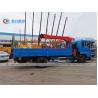 Buy cheap 6MT Dongfeng Boom Crane Truck With 1 Ton Hydraulic Platform from wholesalers