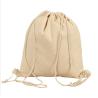 Buy cheap Reusable cotton drawstring bags eco friendly canvas bags pure cotton material from wholesalers