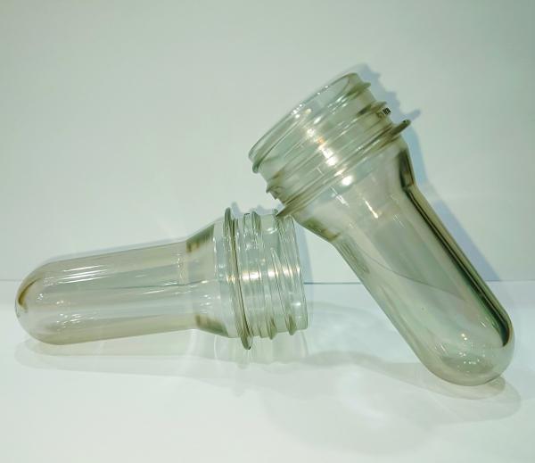 Buy cheap preforms for pet bottles PCO 1880 1881 28mm 38mm 46mm Plastic Bottle Pet Embryo Preform With Plastic Lid Cover from wholesalers