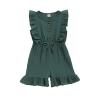 Buy cheap Children'S Outfit Sets Solid Color Ruffled Children'S Jumpsuit Multi Color Optional from wholesalers