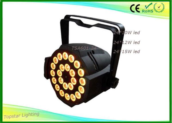 Buy cheap 24 x 15w Dj Stage Light 5in1 Rgbwa Led Par 64 Dj Lighting 5in1 Par Can Dj Club Event TSA106-24 from wholesalers