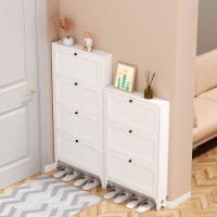 Buy cheap Modern Simple Ultra-Thin, Large-Capacity Steel Tipping Shoe Cabinet For Home Entrance, Exterior Door, Elevator Aisle product