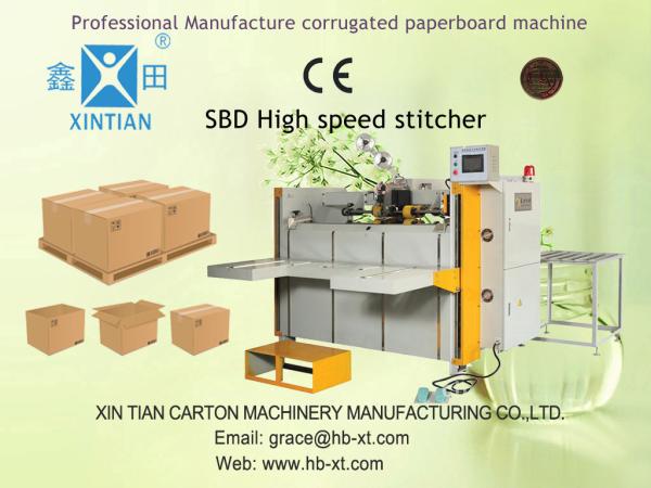 Buy cheap SBD Semi-Auto Stitcher Automatic Carton Machine For Carton Box from wholesalers