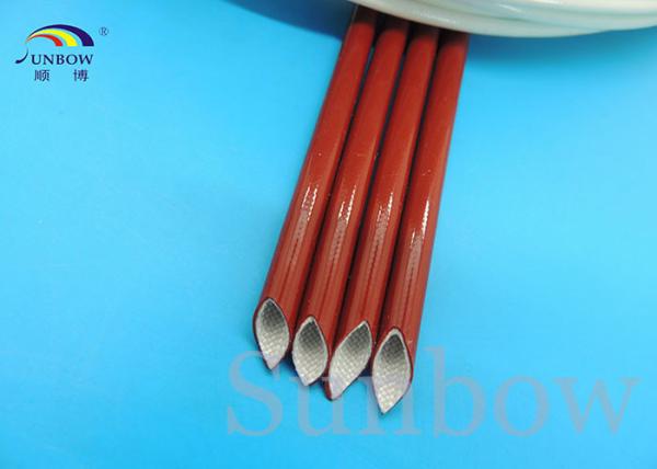 Buy cheap Brown Color 12mm Electrical Wire Fiberglass Insulation Sleeving from wholesalers