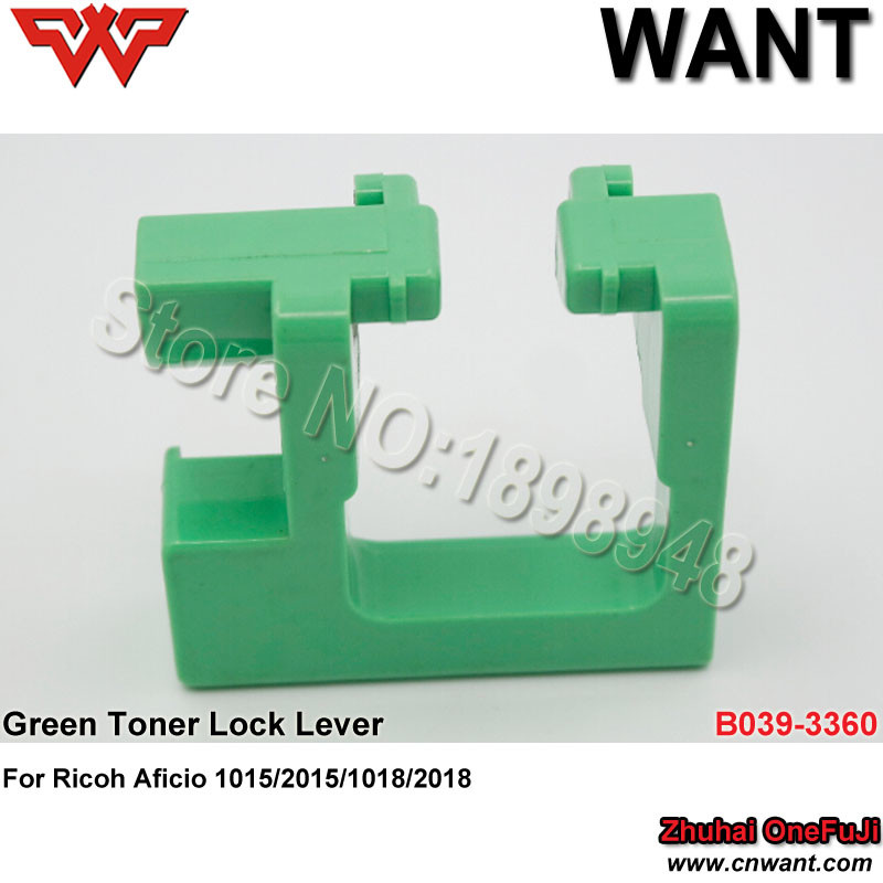 B039-3360 B0393360 AF1015 AF2015 AF1018 MP2500 Green Handle on Toner Lock Lever for Rioch Aficio 1015 2015 1018 2018