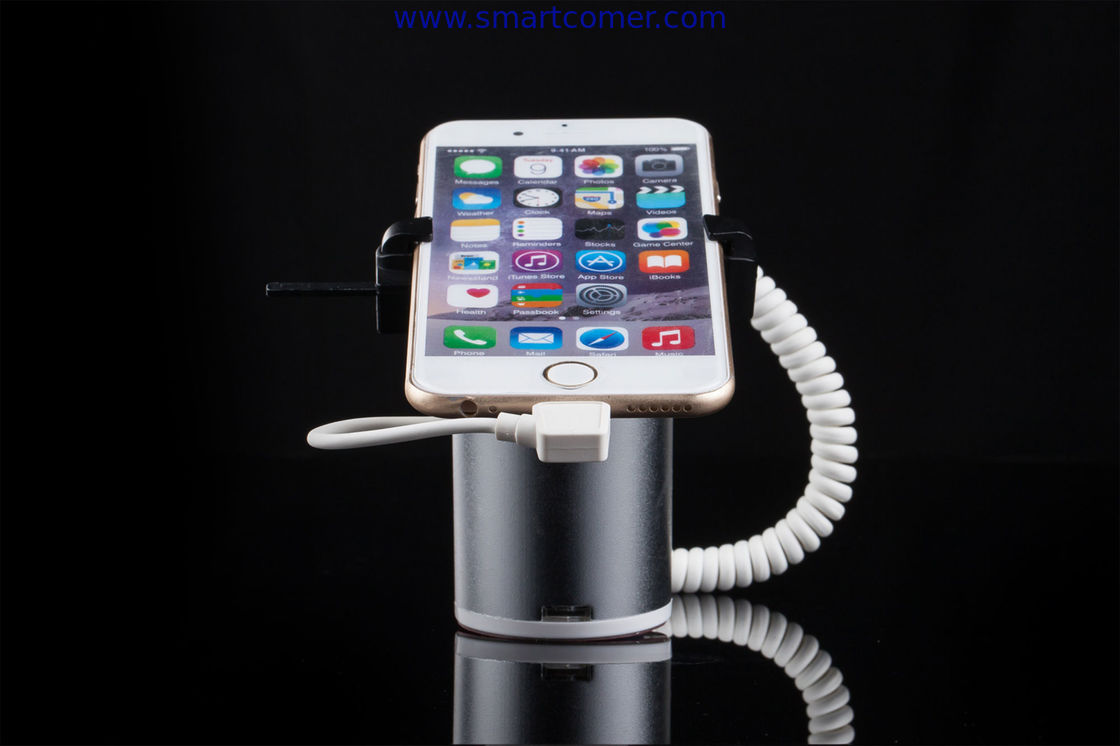 COMER Universal clamp cell phone alarm display cradles security desk display magnetic lock