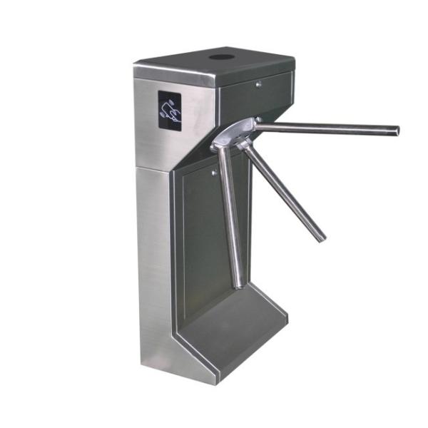 Buy cheap RFID Ticketing System Vertical Automatic Stainless Steel Tripod Turnstile for Tourist from wholesalers