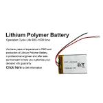 Powerful Lithium Polymer Battery 3.7v 1000mah 402035 Battery CE