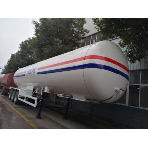 Buy cheap 20T-30T Mobile LPG Gas Storage Tanker with JOKE Outriggers Customized Company Logo from wholesalers