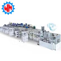 Buy cheap High Efficiency Big Ring Waist Diaper Production Plant PLC Control Intelligent product