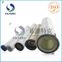 Buy cheap Three Lugs Industry Pleated Filter Cartridge For 9.4 M2 Filtering Area product