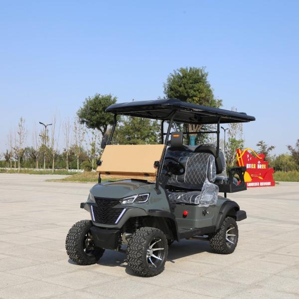 Buy cheap 4 Wheel 4 Seater 72V 100AH Lead Acid Cell Electric Golf Cart Support OEM from wholesalers