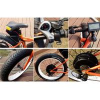 Buy cheap Shimano 7 Speed Electric Fat Bike / Fat Tyre Mountain Bike With 26 X 4.0 Bike product