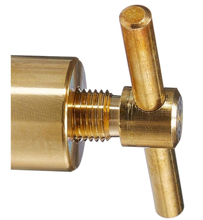 0-800 PSI Pressure CGA580 Inlet Nitrogen Regulator for HVAC Purging Made of Solid Brass