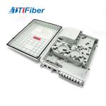 Outdoor FTTH 16 Core Empty Full loaded Fiber Optic Distribution Box ABS Material