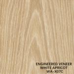 Natural Apricot X07C Crown Cut Man Made Wood Veneer For Face Veneer Of Door /