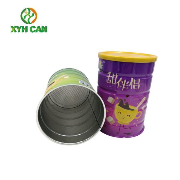 Buy cheap Milk Powder Tin Can Tight Round Tinplate Containers Gift Tin Can from wholesalers