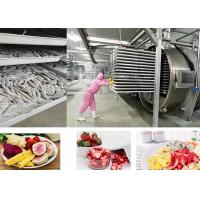 Buy cheap PLC Controlled Food Vacuum Food Freeze Dryer 200kg/batch product