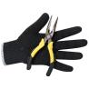 Buy cheap Hot Gloves Black Cotton Knitting White Cuff , Wear Resistant , Construction , Auto Repair , Hardware , Gardening Use Safety from wholesalers