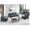 Buy cheap Modern Beauty Spa Salon Waiting Room Sofa 1 3 Seat Comfort Office Sofa Leather Reception Sofa Couch from wholesalers