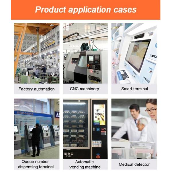 21.5 Inch Outdoor Waterproof Pure Flat Capacitive Touch Screen Monitor 1000nits Sunlight Display USB DVI Interface New Product