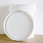 Packaging Container 1-50L Capacity Customized Logo Plastic Round Bucket Pail for