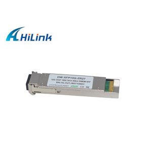 China 10G DW XFP 80km 100GHz Dual Fiber DOM Transceiver Module on sale
