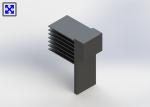 Top Quality 6000 Series Aluminum Heatsink Extrusion Profiles Color Anodizing