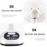Buy cheap Hot Selling 12 Inch Rechargeable Fan for Home Use 6V AC DC Fan with Led Night Light from wholesalers
