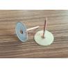 Buy cheap 0.105" Dia Capacitor Discharge Cuphead Pins & Paper Washer For Securing Insulation from wholesalers
