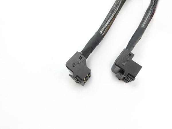 Buy cheap 30AWG Elbow 0.5 Meter 1.6ft Serial Attached Scsi Cable from wholesalers