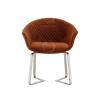 Buy cheap Fabric 0.22cbm Luxury Dining Table Chairs 54x64x92cm Nordic Style from wholesalers