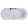 Buy cheap cUPC freestanding bathtub with feet seamless joint finish oval acrylic tub for USA Canada from wholesalers