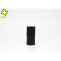 Buy cheap Black Lipstick Tube Container Round Shape Recycled Plastic Material Made product