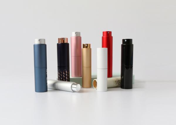 Buy cheap Wholesale Luxury Small Silver Refillable Perfume Atomiser Travel Spray bottle 8ml from wholesalers