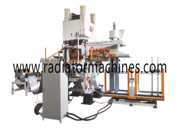 Buy cheap 630KN Closed Type Industrial HVAC Equipment Fin Press Line from wholesalers