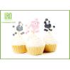 Buy cheap Golden Gold Happy Birthday Cake Topper , Pumpkin Shape Cake Decorating Toppers from wholesalers