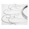 Buy cheap Sunflower Shape Metal Wall Art Mirror Floral Mirror Silver Color For Wall from wholesalers