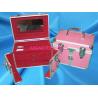 Buy cheap ABS Lockable Makeup Case , Aluminum Cosmetic Train Case Wear Resistant from wholesalers