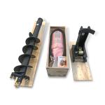 Hydraulic Ground Earth Auger Drill For Excavator Skid Steer Backhoe Loader Crane