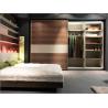 Buy cheap wood grain MFC wardrobe from wholesalers