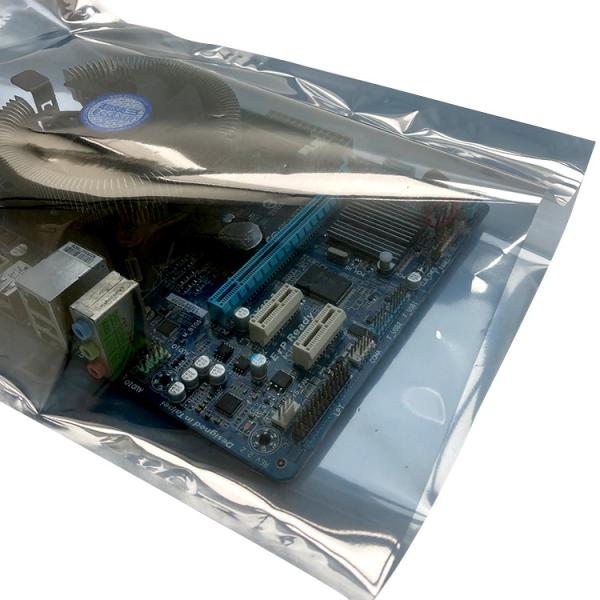 Buy cheap Anti Static ESD Packaging Materials ESD Shielding Bag Open End Or Zipper Closure from wholesalers