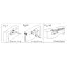 Buy cheap EN2-EN4 Concealed Overhead Door Closers That Open 180 Degrees Fig 61 from wholesalers