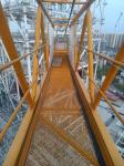Potain tower crane (MC278), maximum lifting capacity 12 tons, strong steel