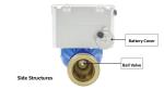 Residential L190mm R160 DN20 Prepaid Water Meter STS Standard