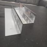Silvery Metal Fixed Bracket For Rock Wool Panels Resistant To Most Chemicals