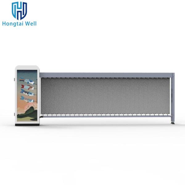 Buy cheap Led Light Box Fence Arm Barrier Gate Advertising Electric Parking Barriers 140W/200W from wholesalers