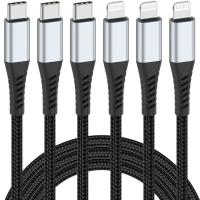 Buy cheap Fast Charger Block Data Transfer Cable Braided 3Ft 6ft For Iphone 15 16 product