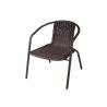 Buy cheap Anti Mould Garden Rattan Chair Metal And Wicker Patio Chairs 2.9kg from wholesalers